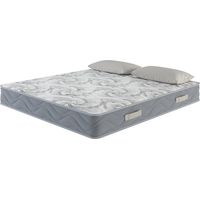 Talamo Italia - Materasso matrimoniale North, Supporto per il riposo, Materasso per camera da letto, Sostegno per il sonno, Made in Italy, 200x140 h25 cm, Bianco
