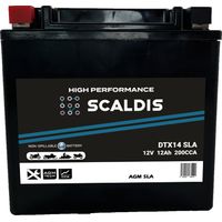 Batterie moto SCALDIS HP YTX14-BS 12V 12AH 200A