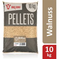 BBQ-Toro 10 kg Pellet in miscela di noce, prodotto con il 100% di legno.