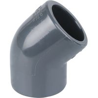 Coude Pvc 45° D.50 Raccord Pvc à Coller Pour évacuation - Capvert