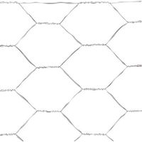 Dreifach verdrehtes Maschendrahtgitter 31/50 cm. 50 Meter Rolle für den Hausgebrauch