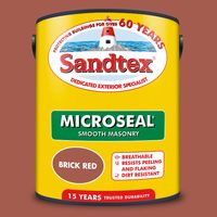 SANDTEX MICROSEAL SMOOTH MASONRY BRICK RED 5L