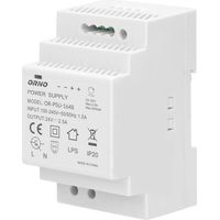 Alimentation sur rail DIN 24 V CC 2,5 A 60 W OR-PSU-1648