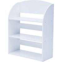 Fantasy Fields by Teamson Kids Child Sized Bookcase with 3 Shelves, White