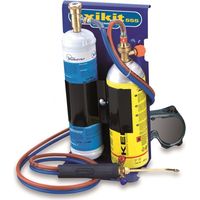 Kemper – Chalumeau bi gaz 110 bar oxygène/propane – Kit complet avec 2 pointes – Température max 3300°C – Pour soudage et découpe acier jusqu'à 5mm