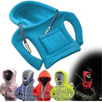 Housse de levier de vitesse à capuche, Sweat à capuche pour levier de vitesse, Sweat à capuche pour levier de vitesse, Sweat à capuche pour levier de vitesse, Sweat à capuche pour levier de vitesse-Bl