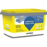 Primaire d'étanchéité sous carrelage WEBERSYS AQUA STOP - seau 15 kg
