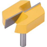 Aiducho – 8mm Router Bit – YG6 Alloy – 57mm Length – For Grooving and Planing Hardwood – Clean, Splinter-Free Cut