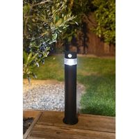 Solarleuchte - GALIX - G4585C - Hohe Helligkeit - Edelstahl mit Sensor - H50 cm - 150 Lumen