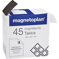 Esquinas adhesivas y magnéticas L x A 30 x 20 mm en
