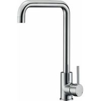 Rousseau Moderner Küchenwasserhahn Chrom Grau