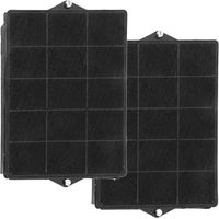 SPARES2GO Elica Tipo 160 Carbon filtro per GDA BHC95 BHC99 cappa aspirante (290 x 230 x 37, confezione da 2)