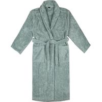 Peignoir en coton S - M Lilas amande