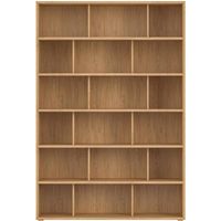 Librería de diseño acabado roble 140 cm EPURE