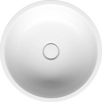 BetteBalance Einbauwaschtisch, rund, 435x435x123mm, mit