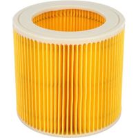 Filtro para aspiradoras Karcher A2004, A2054 y A2204 WD3. Fácil instalación, no requiere herramientas (1 unidad).