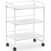 Kosmetikassistentenwagen 3 Böden 60 x 43 x 83 cm - weiß