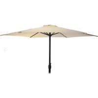 Ombrellone ø300cm altezza massima 3m colore: grigio chiaro