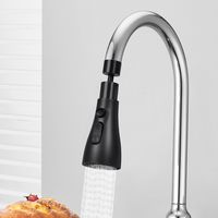Embout douchette pour robinet et mitigeur de cuisine Power Jet Stream Eco - 3 modes de jets, économie d'eau - B.Living