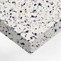 DIMEXACT - Papier peint adhésif effet terrazzo moderne - 122 cm x 1 m - En Rouleau