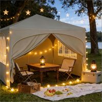 Tente sur le toit avec sac à porter,tente extérieure,protection instantanée au soleil,tentes pour les fêtes (uniquement avec la tente)
