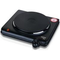 Haeger HP-01B.012A plaque électrique noire 1500 W