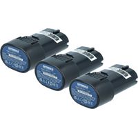 EXTENSILO 3x Akku kompatibel mit Makita GN900SEP4 GN900SE, ML704 FlashLight, GN900SEP9, GN900S Werkzeug (2500 mAh, Li-Ion, 7,2 V)