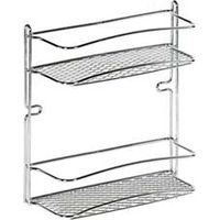 Mensola Bagno Cromo Star Rett. 2P 25X10 H.27 Artex