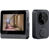 2.4G Wireless Video Intercom – 4.3-inch IPS Screen – Day/Night HD Camera – High-Fidelity Microphone – 70° Panoramic View