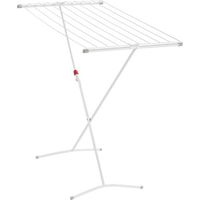 Séchoir à linge compact 10m – En plastique et acier inoxydable – Léger 2,3kg – Pour petits espaces comme balcons et salles de bains – Classic