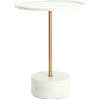 Light & Living Beistelltisch CIVITA aus Stein mit Marmor und