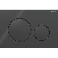 Geberit Sigma20 Betätigungsplatte für 2-Mengen-Spülung, mattschwarz (115.882.DW.1)