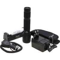 Juego de linterna eléctrica LED, Largo : 190 mm, duración de servicio 2,0 h, Luminosidad 150 lm, Peso : 460 g