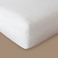 Housse de protection intégrale pour matelas Blanc 90x190 cm