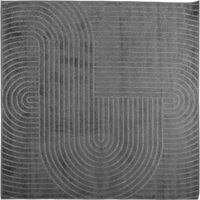 vidaXL Indoor and Outdoor Rug PALMERAS Anthracite 200 x 200 cm
