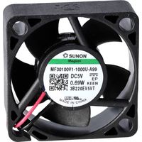 Sunon MF30100V1-1000U-A99 Ventilateur axial 5 V/DC 9.34 m³/h (L x l x H) 10 x 30 x 30 mm