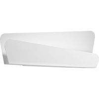 Euluna Lámpara de pared 'Seraphine' en Blanco Metal