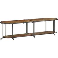 Meuble TV Banc TV Armoire TV 160x42x40 cm bois massif de récupération