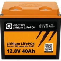 Batterie 40Ah lithium LiFePo4 Liontron avec BMS intégré et Bluetooth