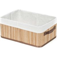 Compactor - Cesta de almacenaje, 15x35x25 cm, bambú RAN5215