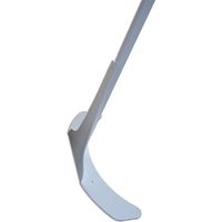 STEELIO - Kit Autoportante in Acciaio h 198 cm per Pannelli Traforati - Colore: bianco