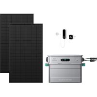 Zendure SolarFlow 800 Pro 2 – Balkonkraftwerk mit Speicher, 2640W Solar-Eingang, 1000W AC-Laden, 800W Ausgang, KI-Energiemanagement, mit Smart Meter D0, 2x450W Solarpanel