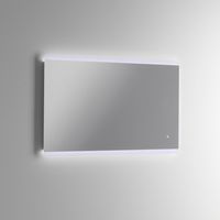 Specchio con Lampada a LED in 90x2,5x60cm TFT Rob Trasparente