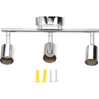pour projecteur sur rail LED à 3 LED réglable et orientable