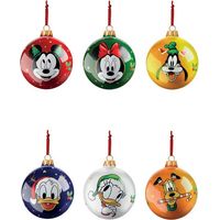 Egan pallina natale Disney Winter Magic Pluto porcellana 8 cm