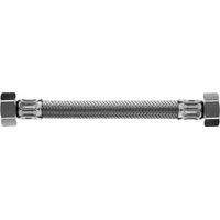 Flexible sanitaire inox DN12 Femelle1/2-Femelle 1/2 - 500mm
