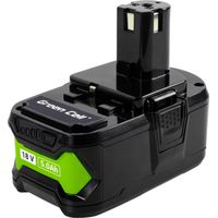 Green Cell GC-PTRY18V5 RB18L50 Werkzeug-Akku 18 V 5.0 Ah Li-Ion