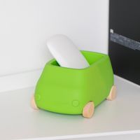 Spielzeug-Organizer aus Kunststoff für Kinder Van Mini - Dunkel Grün