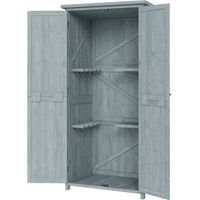 Armoire de jardin extérieur Capanno attrezzi 2 échafaudages