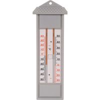 Mini-Max-Thermometer ohne Quecksilber Grau 23cm - Spear & Jackson